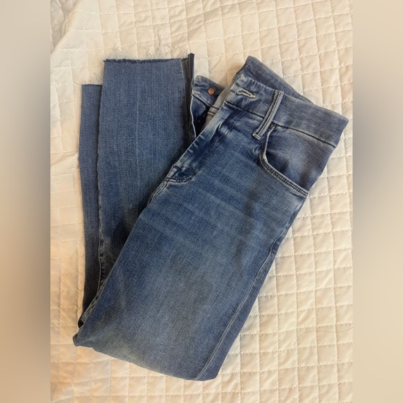 MOTHER the looker Ankle Jeans, Blue, size 25 by we the animals - Picture 6 of 8